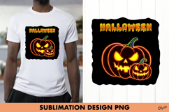 Zombie Pumpkin Sublimation. Halloween Quote PNG Product Image 1