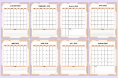 2026 Vision Board &amp; Goal Workbook Canva Templates Product Image 3