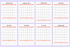 2026 Health &amp; Fitness Journal Canva Template Product Image 3