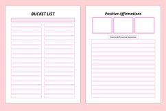 Anxiety &amp; Depression Journal Canva Interior Product Image 4