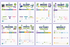 2027 Weight Loss Success Planner | Health &amp; Fitness Workbook Product Image 4