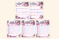 2027 Curriculum Comparison Tracker Kdp interiors Product Image 4