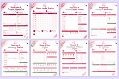 2027 Pregnancy Planner | Pregnancy Journal &amp; Baby Tracker Product Image 4