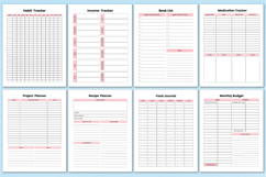 2026 Life Planner For Canva Templates Product Image 4