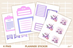 Christmas Planner PNG. Planner Stickers PNG Product Image 1