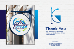 Professional Pressure Washing Logo Template Product Image 3