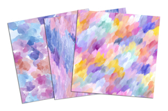 Pastel Watercolor Mixture Seamless Pattern and Digital Paper Product Image 4