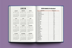 365 Days 2026 Agenda Canva Template Product Image 4