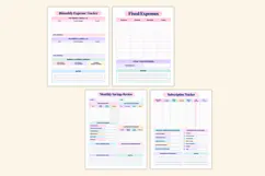 2027 Biweekly Budget Planner Kdp interiors Product Image 4