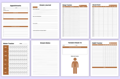 Anxiety &amp; Self-Healing Journal | Mental Health, Self-Care Product Image 3