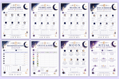 2027 Moon Ritual Workbook | Lunar Manifestation &amp; Spiritual Product Image 4