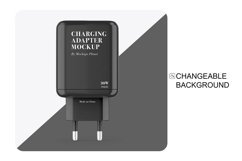 Glossy Charging Adapter Mockup Product Image 5