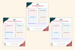 2027 Daily Lesson Plan Planner Product Image 4