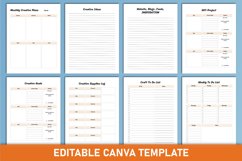 Editable 2024 Craft Business Planner Canva Template Product Image 4