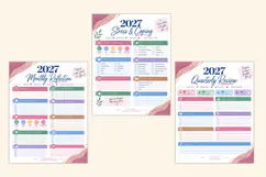 2027 Mind-Body Balance Planner Kdp interiors Product Image 4