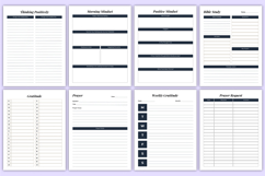 Bible Devotion Planner | Prayer &amp; Study Templates Product Image 4