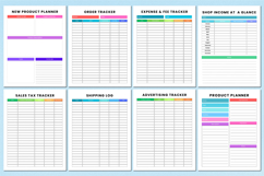 2026 Online Success Organizer Canva Templates Product Image 4