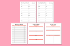 2026 Prayer &amp; Reflection Journal Canva templates Product Image 4