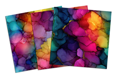 Rainbow Alcohol Ink Seamless Pattern and Digital Paper Product Image 4