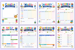 2027 Kids Learning Planner | Study &amp; Homework Product Image 4