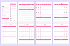 2026 That Girl Journal Canva Template Product Image 4
