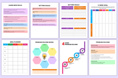 2026 Problem Solving Workbook Canva Templates Product Image 5