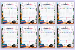 2027 Music Practice Record Book | Practice Planner, Music Product Image 4