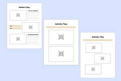 Newborn Memory &amp; Milestone Book Canva templates Product Image 4