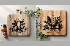 Christmas Cutting Board Laser Engraving Product Image 4