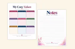 2027 Self-Discovery & Reflection Workbook Kdp interiors Product Image 4