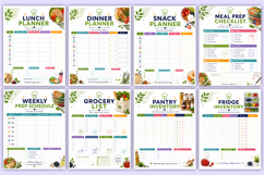 2027 Meal Prep Planning Workbook | Meal Planner, Grocery Product Image 4