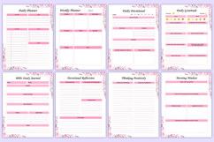 2026 Devotional &amp; Prayer Journal Canva Templates Product Image 4
