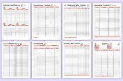 2027 Money & Financial Budget Planner | Budgeting, Savings Product Image 4