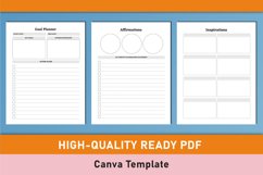 Editable Depression Therapy Journal Canva Template Product Image 4