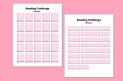 2026 Reading &amp; Book Tracker Canva templates Product Image 4