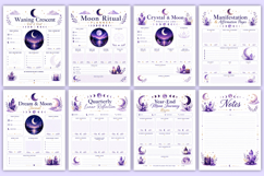 2027 Moon Phase Workbook | Lunar Journal &amp; Manifestation Product Image 4