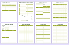 Healthy Meal Prep Tracker | Meal Planner, Diet Log Product Image 4