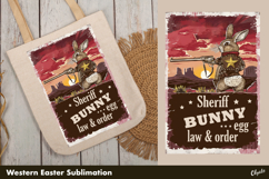 Easter Western Sublimation, Humor Easter PNG Product Image 1