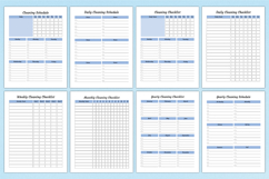 2026 Cleaning Workbook Canva KDP Interior Product Image 4