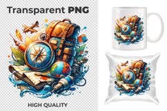 Tourist Elements PNG Sublimation Product Image 1