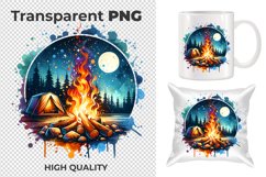 Bornfire PNG Sublimation Product Image 1