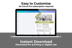 Open House Flyer Canva Template Product Image 4
