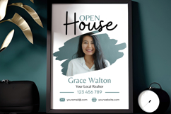 Open House Sign Template, Editable Canva Property Signage Product Image 4
