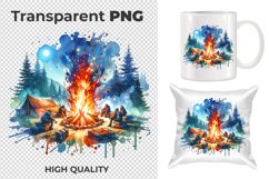 Bornfire PNG Sublimation Product Image 1