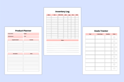 2026 -2027 Craft Business Planner Canva Templates Product Image 4