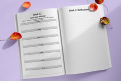 12 Week Growth Mindset Journal for Woman Canva Interior Product Image 4