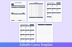 Working From Home Planner Canva Kdp Product Image 4