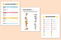 2024 Summer Planner For Kids For Canva Product Image 4