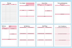 2026 Bible &amp; Devotional Planner For Canva Templates Product Image 4