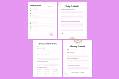2026 Gratitude Journal For Women Canva Template Product Image 4